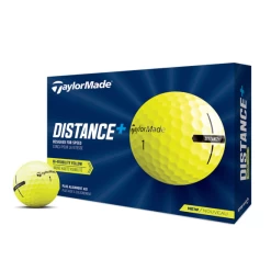 Tienda De Deportes De Pelota 21 Bolas Golf TaylorMade Distance+ Docena Amarillo