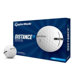 Bolas Golf TaylorMade Distance+ Docena Blanco