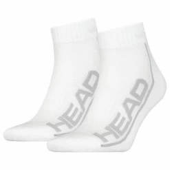 Calcetines Head Performance Quarter 2pk Blanco Unisex