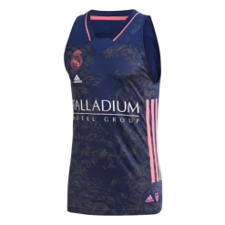 Camiseta Baloncesto Adidas Real Madrid 2020-21 Azul Hombre