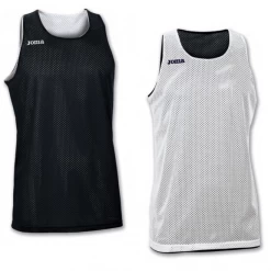 Camiseta Baloncesto Joma Aro Reversible Blanco/negro