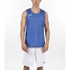 Camiseta Baloncesto Joma Aro Reversible Royal/blanco Junior