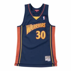 Mitchell & Ness Camiseta Mitchell&Ness NBA Warriors Curry Azul Hombre