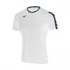 Camiseta Mizuno Team Nara Train Blanco Negro Junior