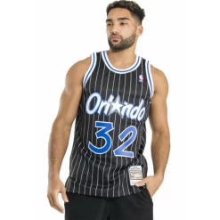Mitchell & Ness Camiseta NBA Mitchell&Ness Orlando Shaq O´Neal Negra -Tienda De Deportes De Pelota camiseta nba mitchellness orlando shaq oneal negra 3