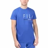 Camiseta Tenis Fila Maxim Azul Hombre