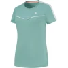 K-Swiss Camiseta Tenis KSwiss Hypercourt Round Neck Top 2 Verde Agua Mujer