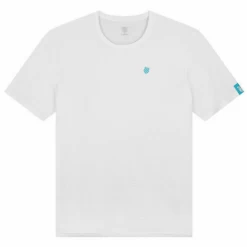 K-Swiss Camiseta Tenis Kswiss Hypercourt Shield Crew Blanco Hombre