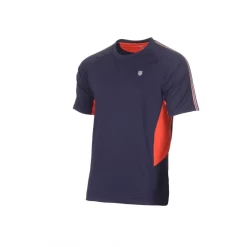 K-Swiss Camiseta Tenis/padel Kswiss Heritage Azul Hombre