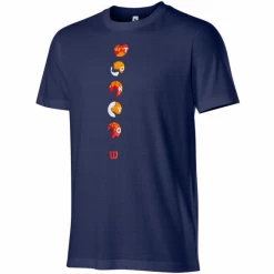 Camiseta Wilson Tokyo 2021 Azul Hombre