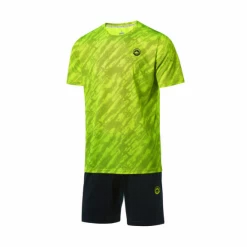 Conjunto Tenis Pádel J`Hayber Camu Amarillo Negro Hombre