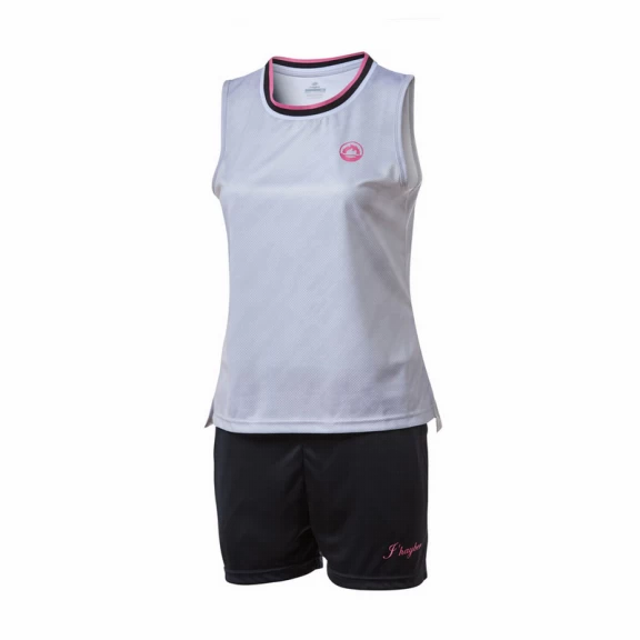 Conjunto Tenis Pádel J`Hayber Play Camu Gris Negro Mujer 1 Conjunto Tenis Pádel J`Hayber Play Camu Gris Negro Mujer