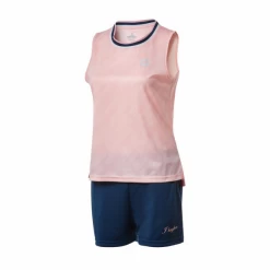 Conjunto Tenis Pádel J`Hayber Play Camu Rosa Azul Mujer