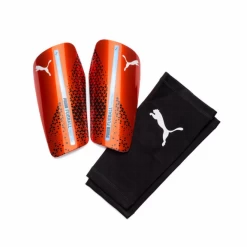 Espinilleras Fútbol Puma Standalone Guar Naranja