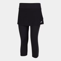 Falda Tenis Pádel Joma Combi Torneo Negro Mujer