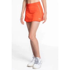 Falda Tenis Pádel Nox Team Rojo Mujer