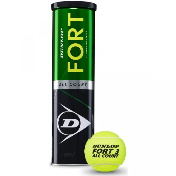 Pelotas De Tenis Dunlop Fort All Court 4 TIN Unidad 1 Pelotas De Tenis Dunlop Fort All Court 4 TIN Unidad