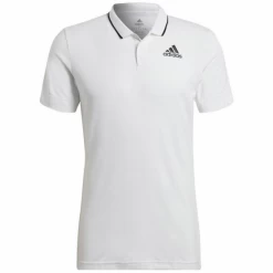 Polo Tenis Adidas Freelift Blanco Hombre