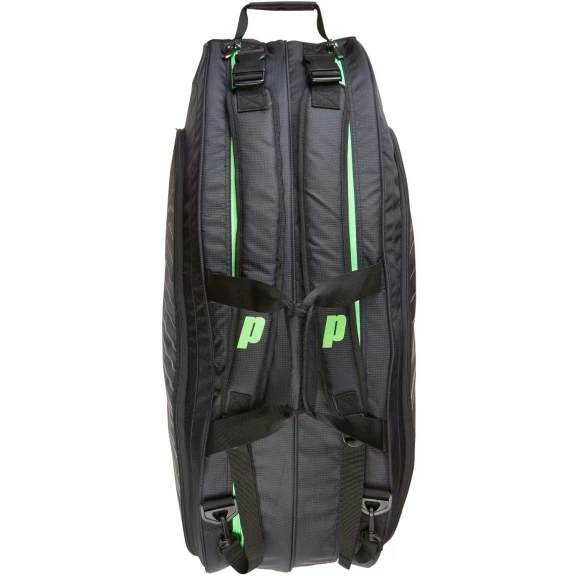 Raquetero Prince Tour Future 6 Raquetas Negro/verde 5 Raquetero Prince Tour Future 6 Raquetas Negro/verde - Imagen 5
