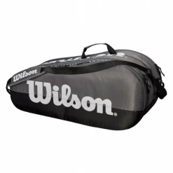 Raquetero Wilson Team 2 Comp Gris -Tienda De Deportes De Pelota raquetero wilson team 2 comp gris 2
