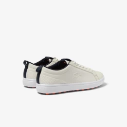 Zapatilla Golf Lacoste G Elite Blanco -Tienda De Deportes De Pelota zapatilla golf lacoste g elite blanco 2