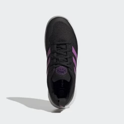 Zapatillas Adidas Courtflash Negro Morado Mujer 8 Zapatillas Adidas Courtflash Negro Morado Mujer -Tienda De Deportes De Pelota zapatillas adidas courtflash negro morado mujer 3