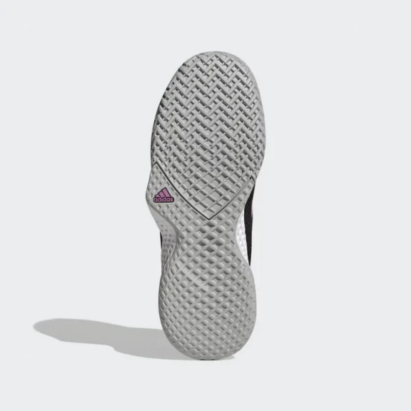 Zapatillas Adidas Courtflash Negro Morado Mujer 5 Zapatillas Adidas Courtflash Negro Morado Mujer - Imagen 5