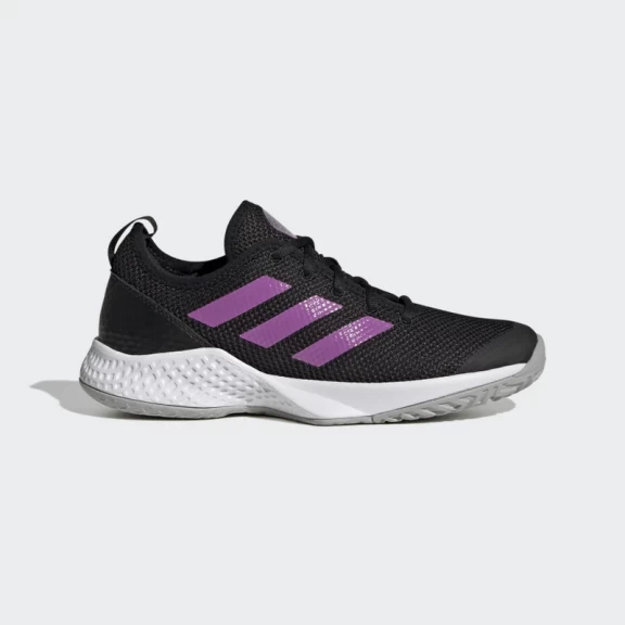 Zapatillas Adidas Courtflash Negro Morado Mujer 1 Zapatillas Adidas Courtflash Negro Morado Mujer