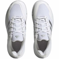 Zapatillas Adidas Gamecourt 2 Blanco Plata Mujer -Tienda De Deportes De Pelota zapatillas adidas gamecourt 2 blanco plata mujer 4