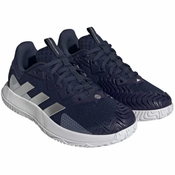 Zapatillas Adidas Solematch Control Azul Plata Hombre 3 Zapatillas Adidas Solematch Control Azul Plata Hombre - Imagen 3