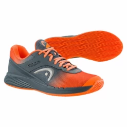 Zapatillas Head Sprint Evo 2.0 Clay Gris Naranja Hombre -Tienda De Deportes De Pelota zapatillas head sprint evo 20 clay gris naranja hombre 2