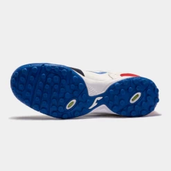 Zapatillas Joma Top Flex 2216 TF Blanco Rojo Azul Hombre -Tienda De Deportes De Pelota zapatillas joma top flex 2216 tf blanco rojo azul hombre 4