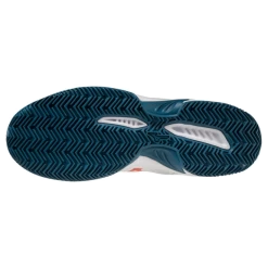 Zapatillas Mizuno Breakshot 3 CC Blanco Verde Naranja Hombre -Tienda De Deportes De Pelota zapatillas mizuno breakshot 3 cc blanco verde naranja hombre 4