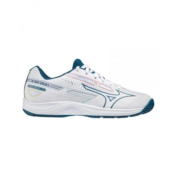 Zapatillas Mizuno Exceed Star CC Blanco Azul Verde Niños 1 Zapatillas Mizuno Exceed Star CC Blanco Azul Verde Niños