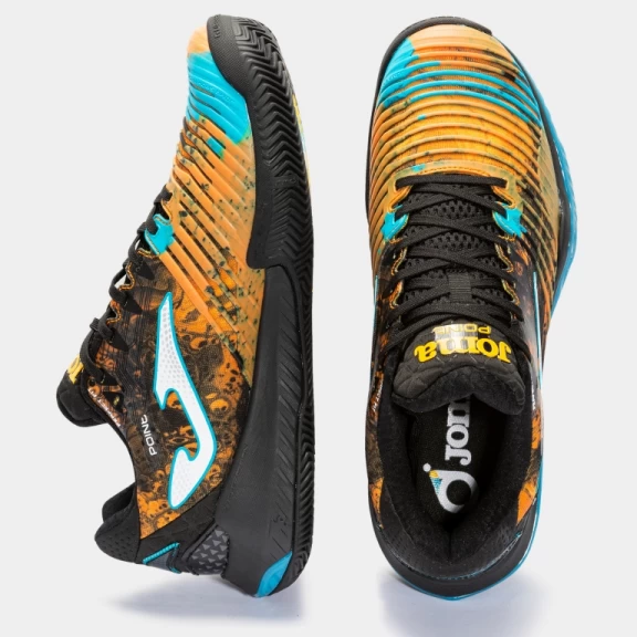 Zapatillas Pádel Joma T.Point 2251 Naranja Negro Azul Hombre 5 Zapatillas Pádel Joma T.Point 2251 Naranja Negro Azul Hombre - Imagen 5