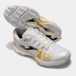 Zapatillas Pádel Joma T.WPT 2232 Blanco Oro Hombre -Tienda De Deportes De Pelota zapatillas padel joma twpt 2232 blanco oro hombre 2
