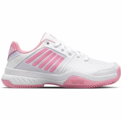 K-Swiss Zapatillas Padel Kswiss Court Express HB Blanco Rosa Mujer