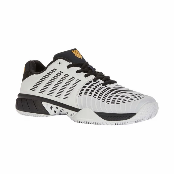 K-Swiss Zapatillas Pádel KSwiss Express Light 3 HB Blanco Negro Hombre 3 K-Swiss Zapatillas Pádel KSwiss Express Light 3 HB Blanco Negro Hombre - Imagen 3