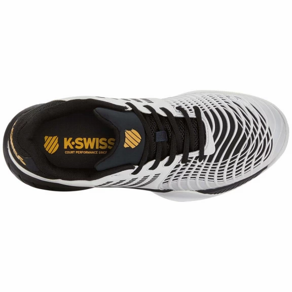 K-Swiss Zapatillas Pádel KSwiss Express Light 3 HB Blanco Negro Hombre 6 K-Swiss Zapatillas Pádel KSwiss Express Light 3 HB Blanco Negro Hombre - Imagen 6