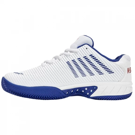 K-Swiss Zapatillas Pádel Kswiss Hypercourt Express 2 HB Blanco Azul 2 K-Swiss Zapatillas Pádel Kswiss Hypercourt Express 2 HB Blanco Azul - Imagen 2