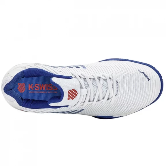 K-Swiss Zapatillas Pádel Kswiss Hypercourt Express 2 HB Blanco Azul 4 K-Swiss Zapatillas Pádel Kswiss Hypercourt Express 2 HB Blanco Azul - Imagen 4