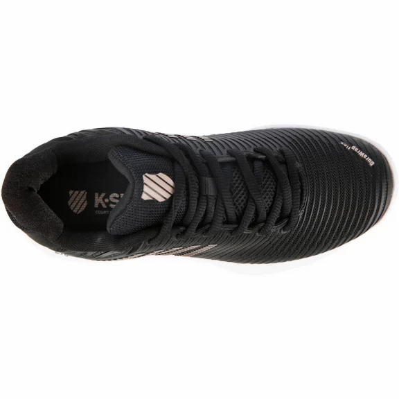 K-Swiss Zapatillas Pádel KSwiss Hypercourt Express 2 HB Negro Mujer 3 K-Swiss Zapatillas Pádel KSwiss Hypercourt Express 2 HB Negro Mujer - Imagen 3
