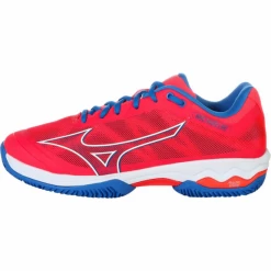 Zapatillas Pádel Mizuno Wave Exceed Light Rosa Azul Mujer