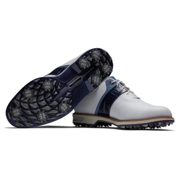 Zapato Golf Footjoy DJ Premiere Blanco Azul 5 Zapato Golf Footjoy DJ Premiere Blanco Azul - Imagen 5